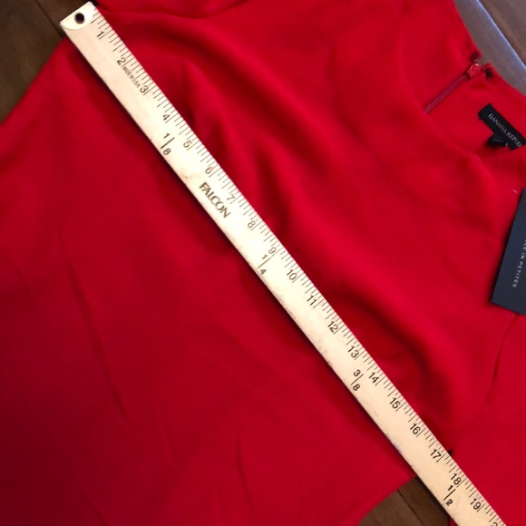 Red Dress with Side Ruffle *NWT* - Picture 5 of 5